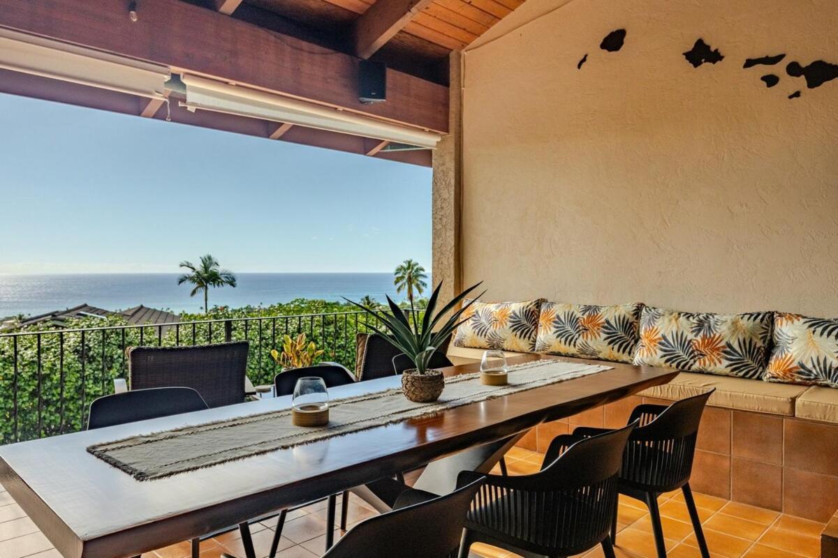 Luxury Villa, Private Pool, Stunning Ocean Views, Prime Location Kailua-Kona Exterior photo