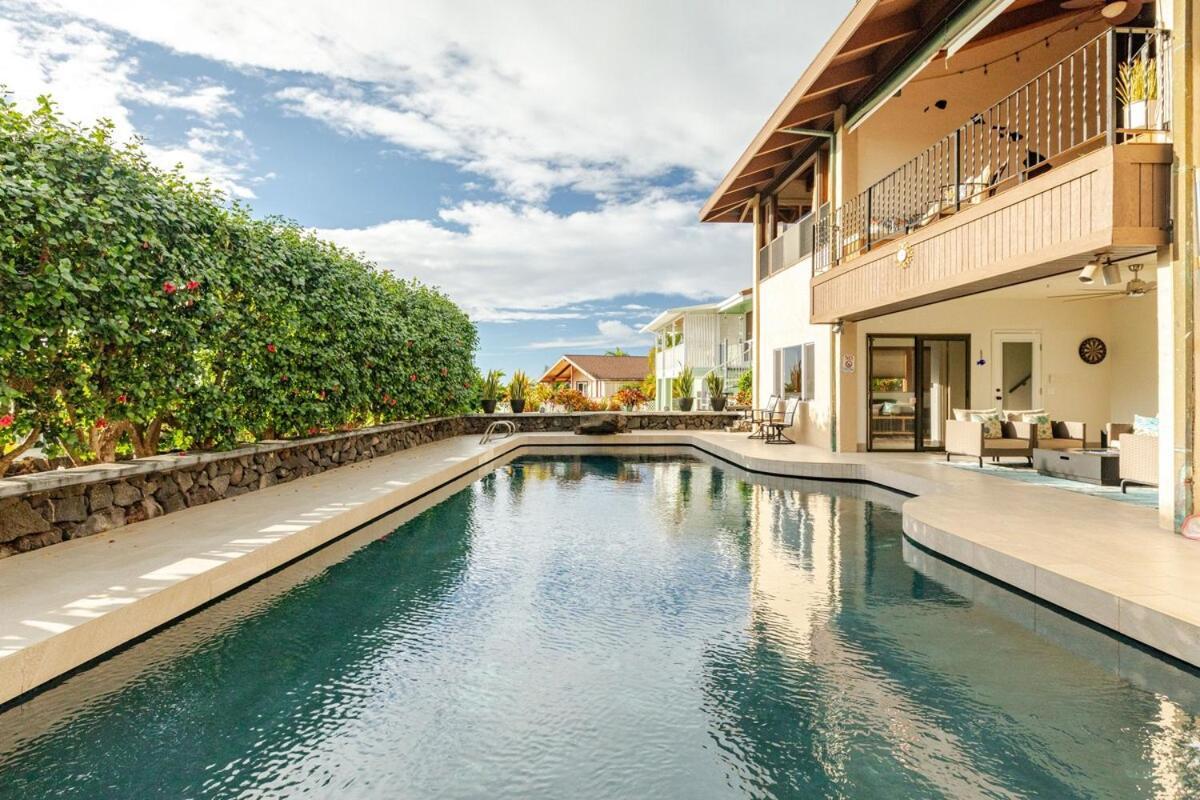 Luxury Villa, Private Pool, Stunning Ocean Views, Prime Location Kailua-Kona Exterior photo